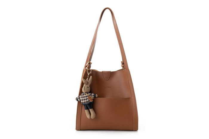 Lucky Bees Bolso Tote Tan